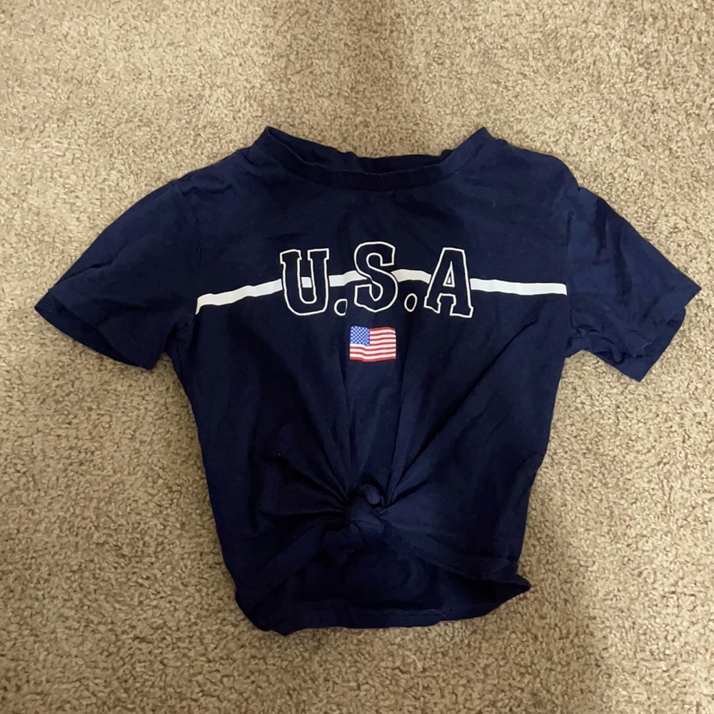 USA crop top 🇺🇸